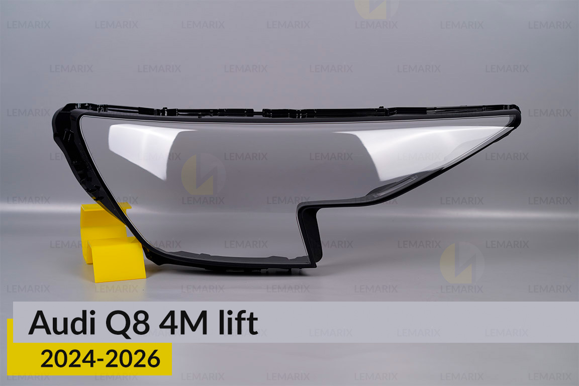 Скло фари Audi Q8 4M (2024-2026) рест праве