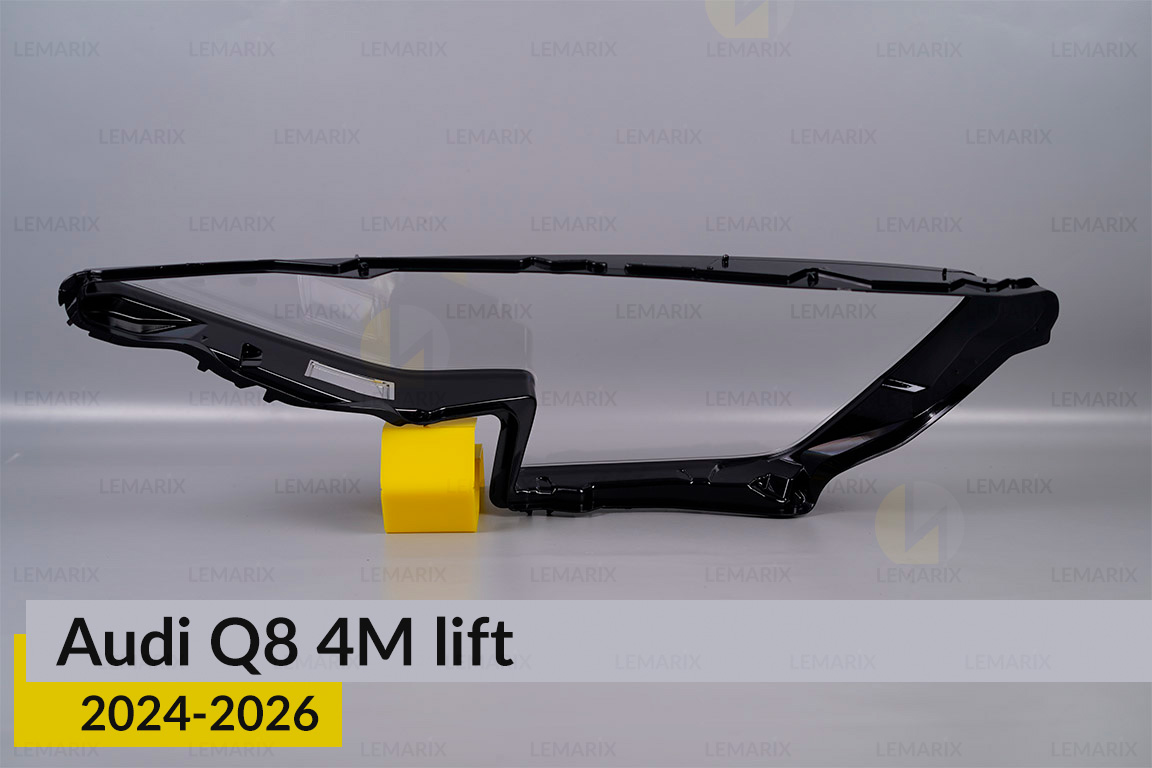 Скло фари Audi Q8 4M (2024-2026) рест праве