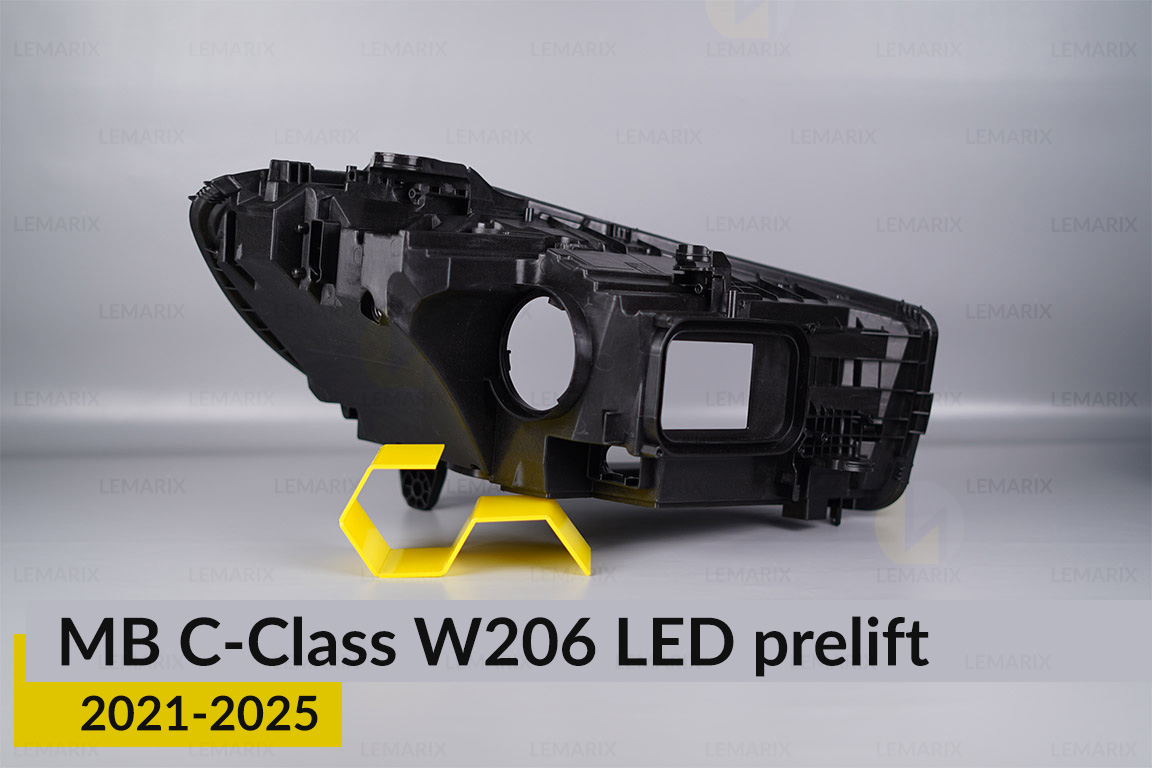 Корпус фари Mercedes-Benz C-Class W206 LED (2021-2026) дорест лівий
