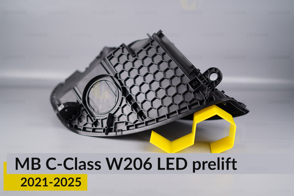 Корпус фари Mercedes-Benz C-Class W206 LED (2021-2026) дорест лівий