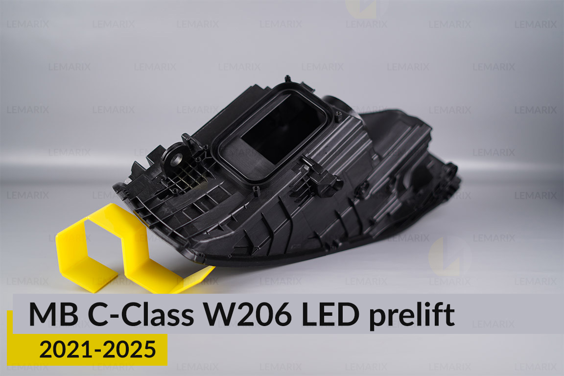 Корпус фари Mercedes-Benz C-Class W206 LED (2021-2026) дорест лівий