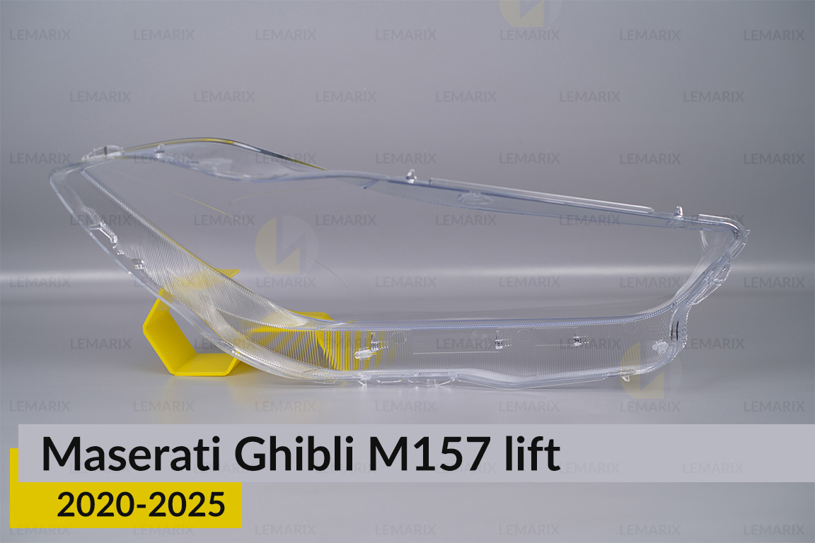 Стекло фары Maserati Ghibli M157 (2020-2025) рест левое