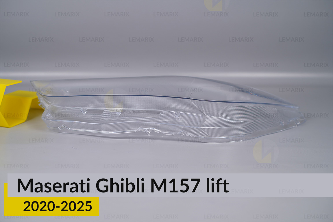 Стекло фары Maserati Ghibli M157 (2020-2025) рест левое