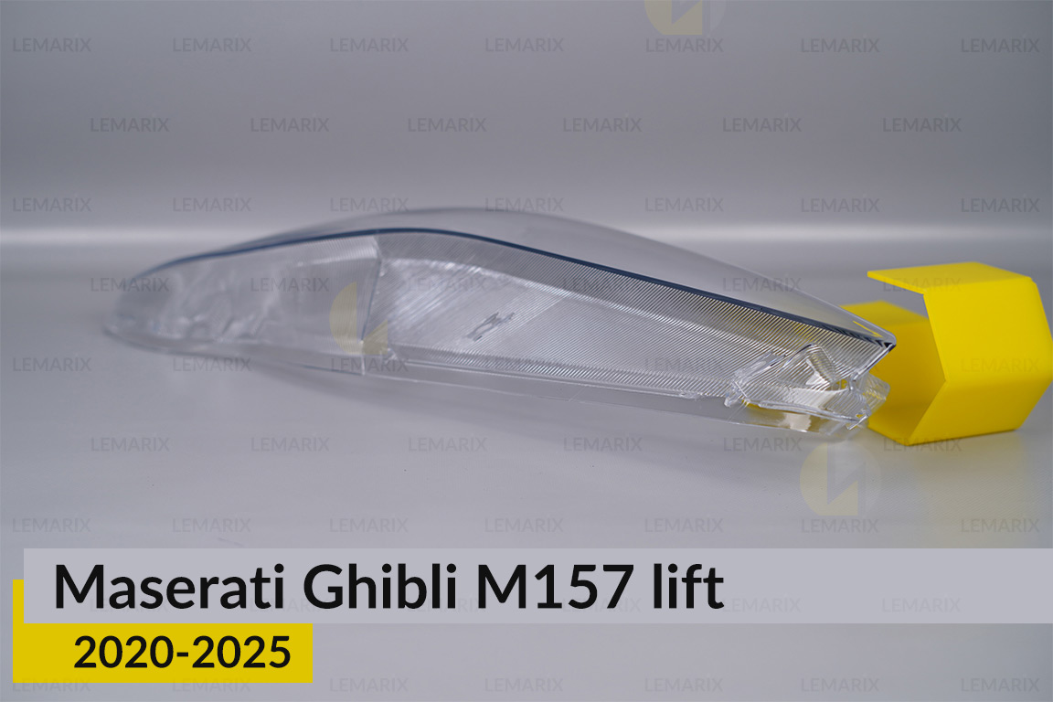 Стекло фары Maserati Ghibli M157 (2020-2025) рест левое