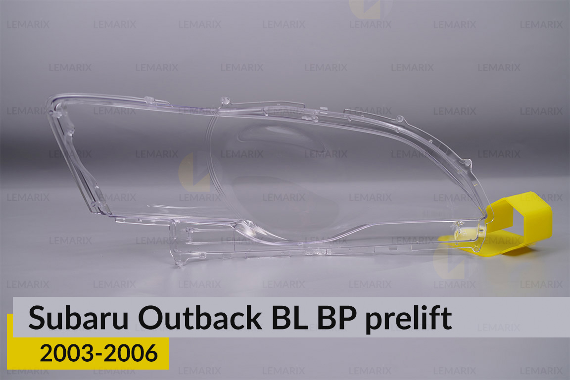 Стекло фары Subaru Outback BL BP (2003-2006) дорест левое