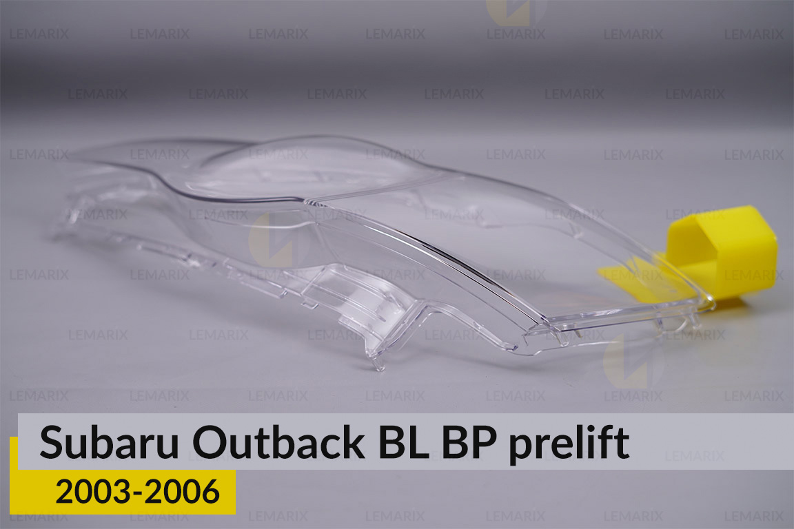 Стекло фары Subaru Outback BL BP (2003-2006) дорест левое