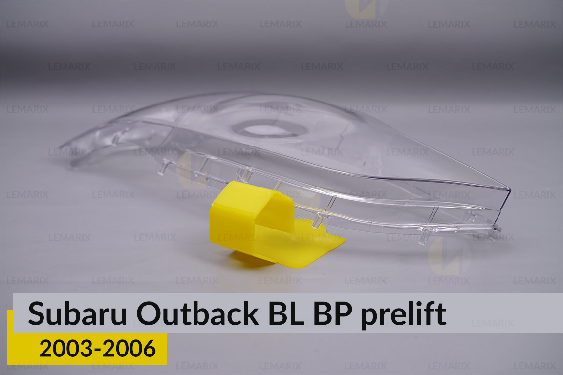 Стекло фары Subaru Outback BL BP (2003-2006) дорест левое