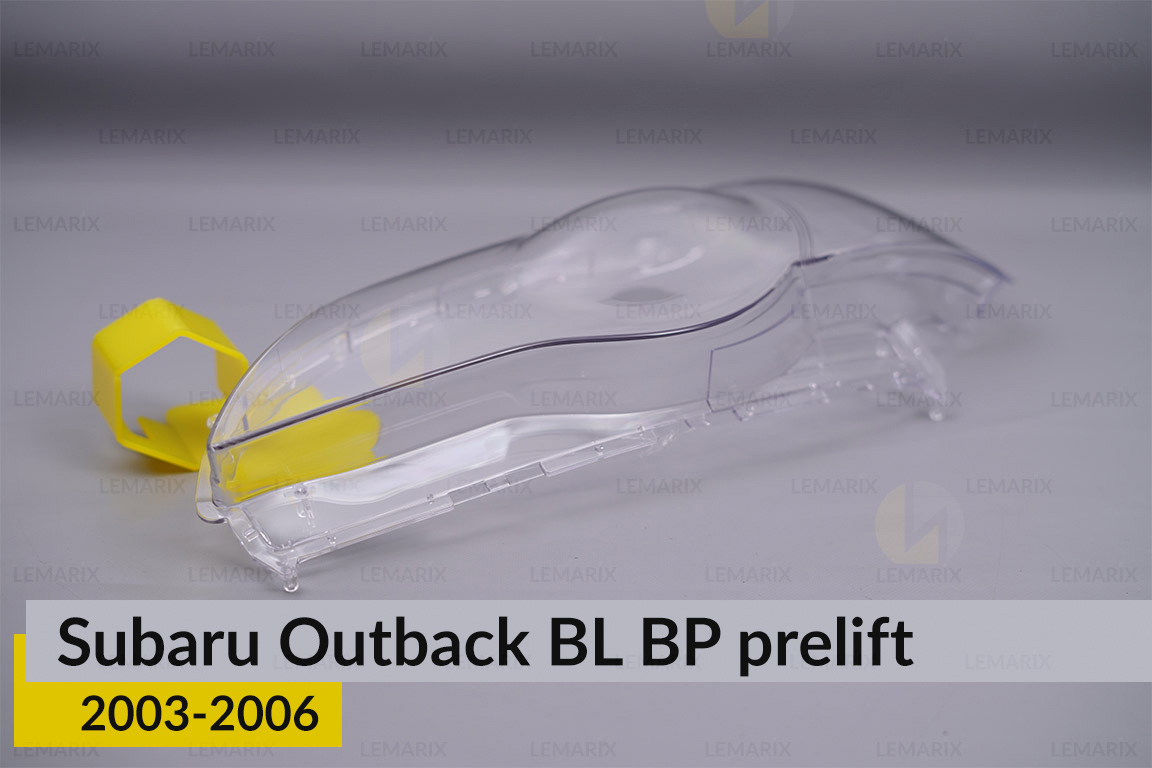Стекло фары Subaru Outback BL BP (2003-2006) дорест левое