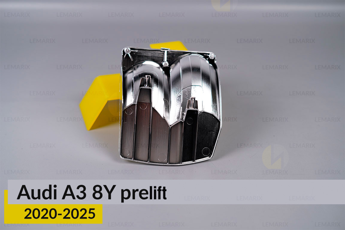 Хромированный абажур внутренний Audi A3 8Y (2020-2025) дорест правый