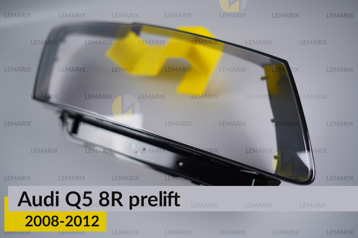 Скло фари Audi Q5 8R (2008-2012) дорест праве