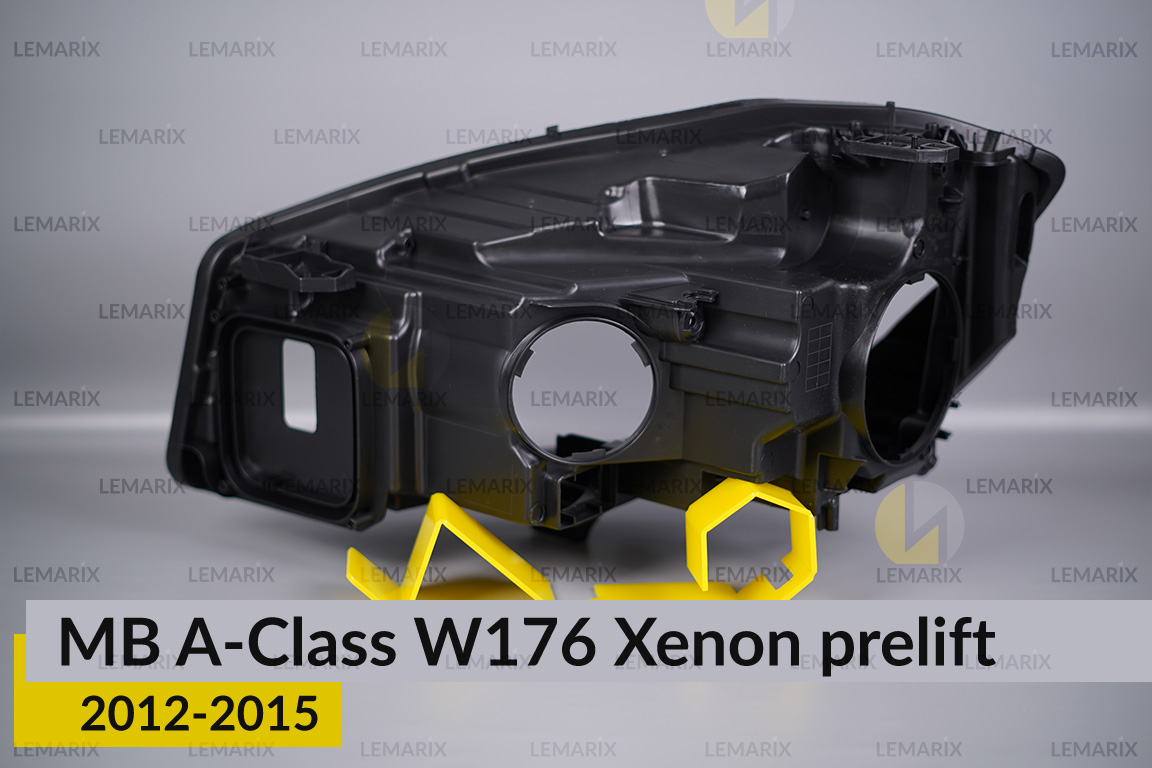 Корпус фари Mercedes-Benz A-Class W176 Xenon (2012-2015) дорест правий