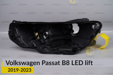 Корпус фари VW Volkswagen Passat B8 LED (2019-2023) рест лівий