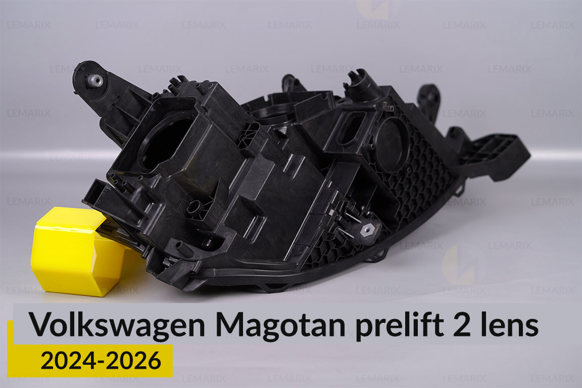 Корпус фари VW Volkswagen Magotan 2 лінзи (2024-2026) дорест лівий
