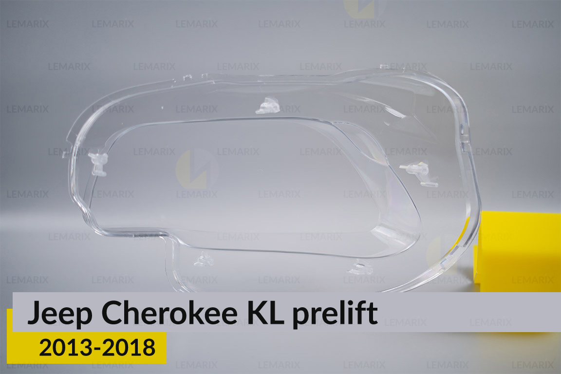 Стекло фары Jeep Cherokee KL (2013-2018) дорест правое