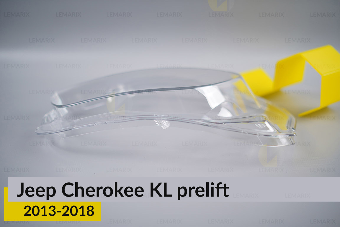 Стекло фары Jeep Cherokee KL (2013-2018) дорест правое