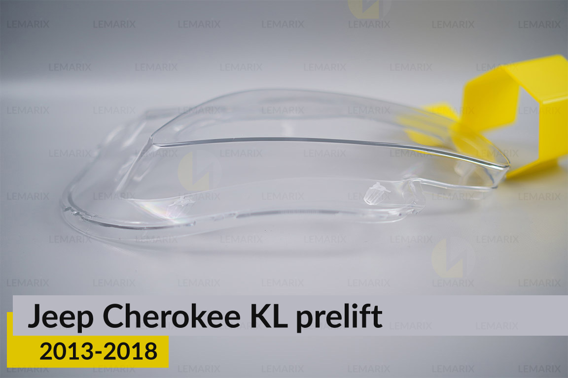Стекло фары Jeep Cherokee KL (2013-2018) дорест правое