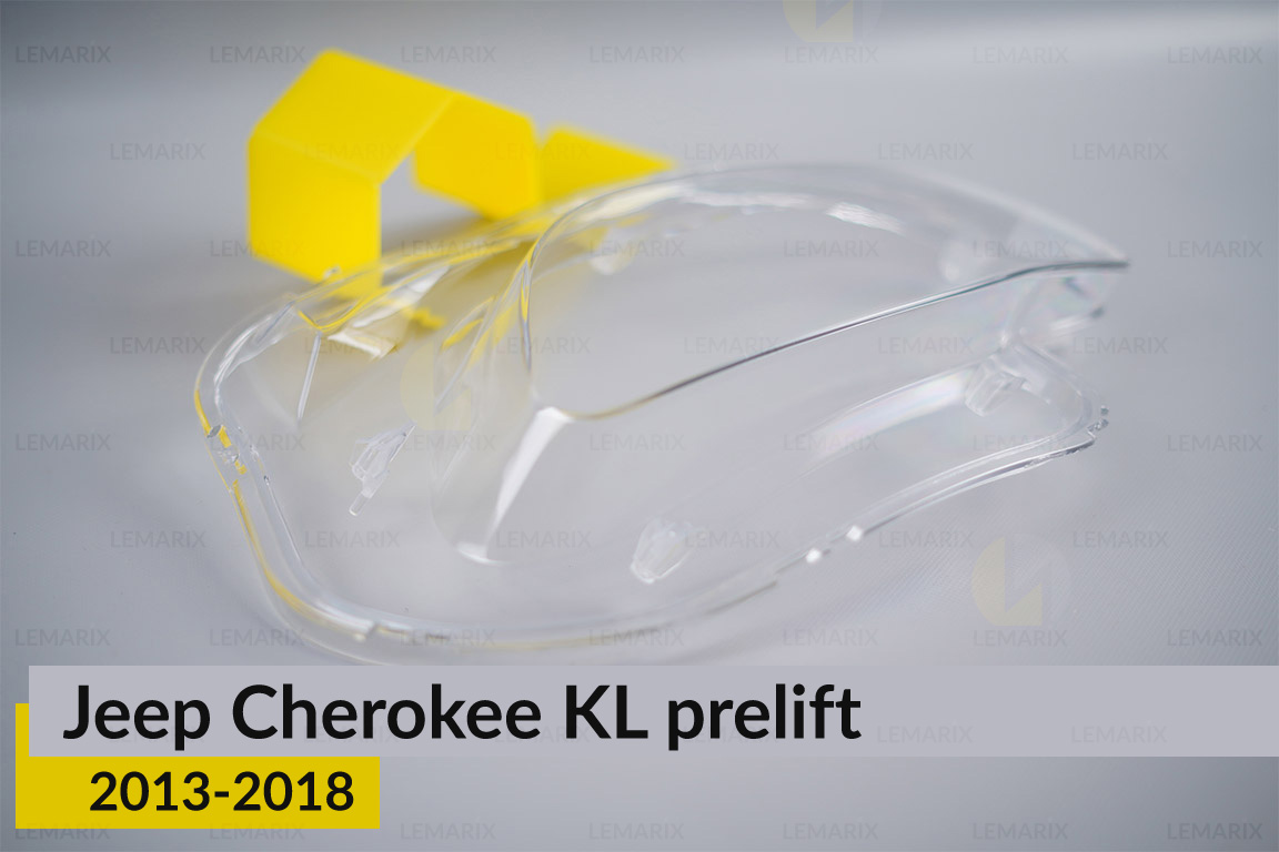 Стекло фары Jeep Cherokee KL (2013-2018) дорест правое
