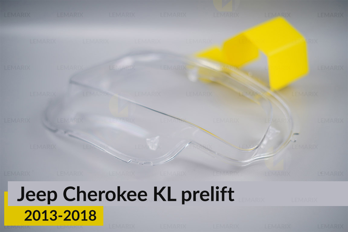 Стекло фары Jeep Cherokee KL (2013-2018) дорест правое