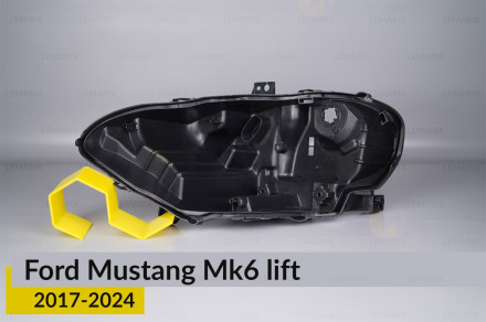 Корпус фари Ford Mustang Mk6 (2017-2024) рест лівий