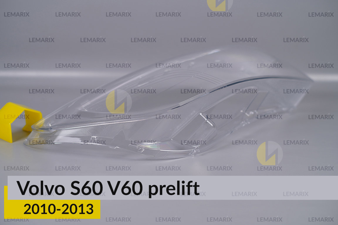 Стекло фары Volvo S60 V60 (2010-2013) дорест правое
