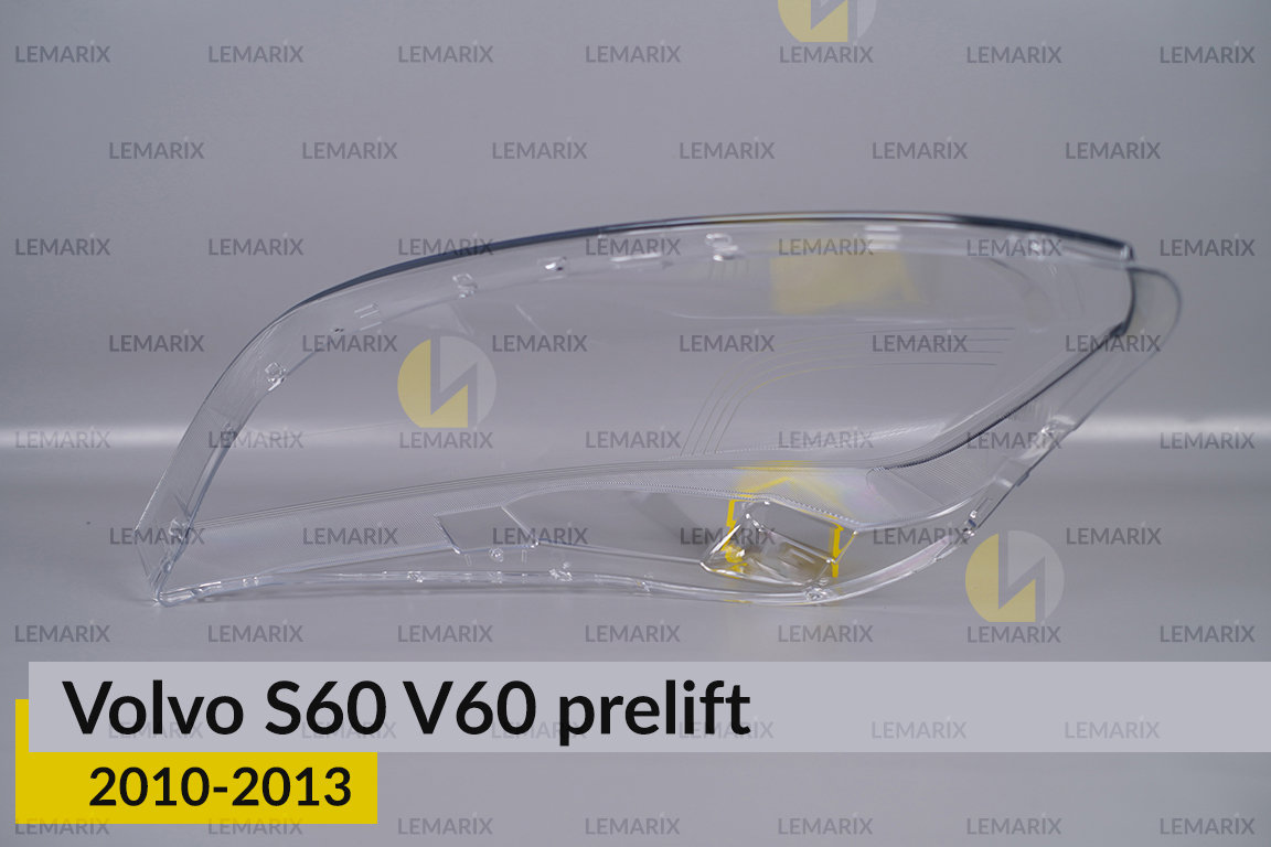 Стекло фары Volvo S60 V60 (2010-2013) дорест правое