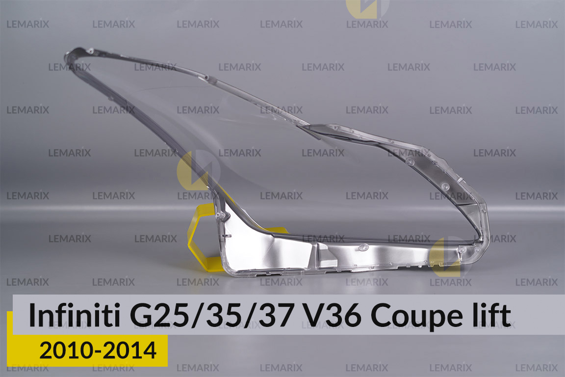 Стекло фары Infiniti G25/35/37 V36 Coupe (2010-2014) рест левое