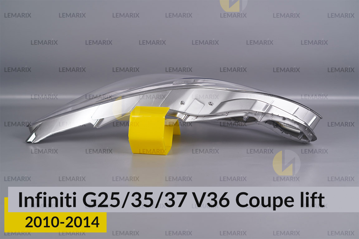 Стекло фары Infiniti G25/35/37 V36 Coupe (2010-2014) рест левое