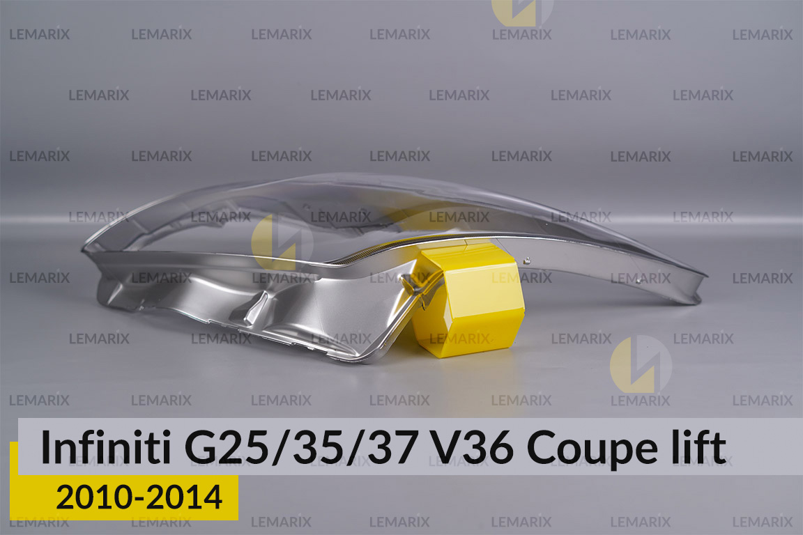 Стекло фары Infiniti G25/35/37 V36 Coupe (2010-2014) рест левое