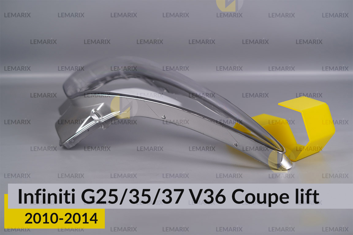 Стекло фары Infiniti G25/35/37 V36 Coupe (2010-2014) рест левое