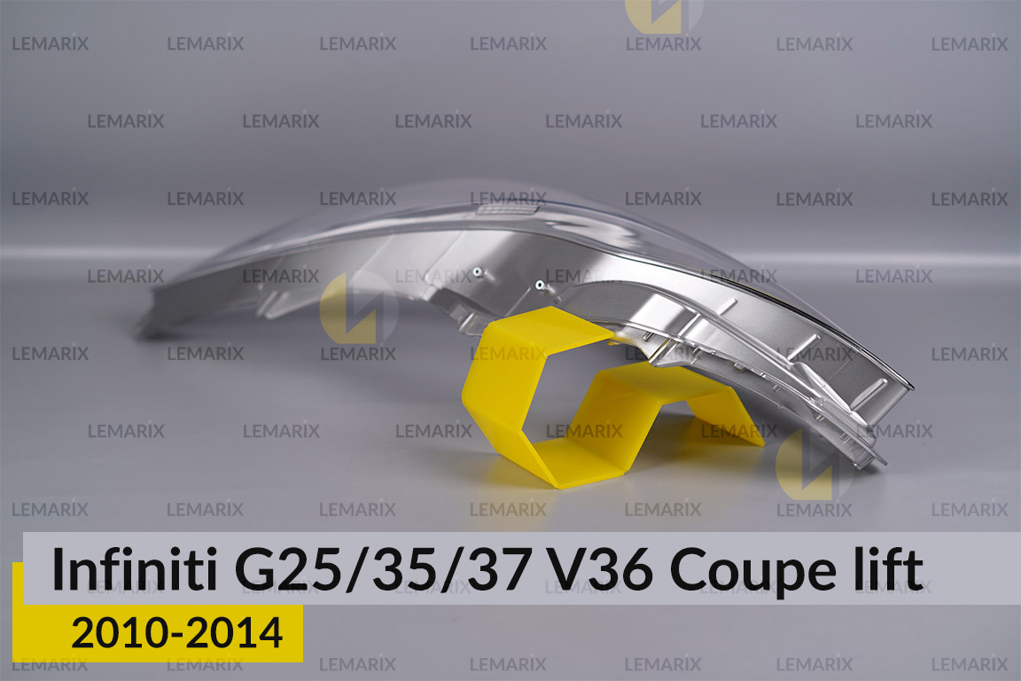 Стекло фары Infiniti G25/35/37 V36 Coupe (2010-2014) рест левое