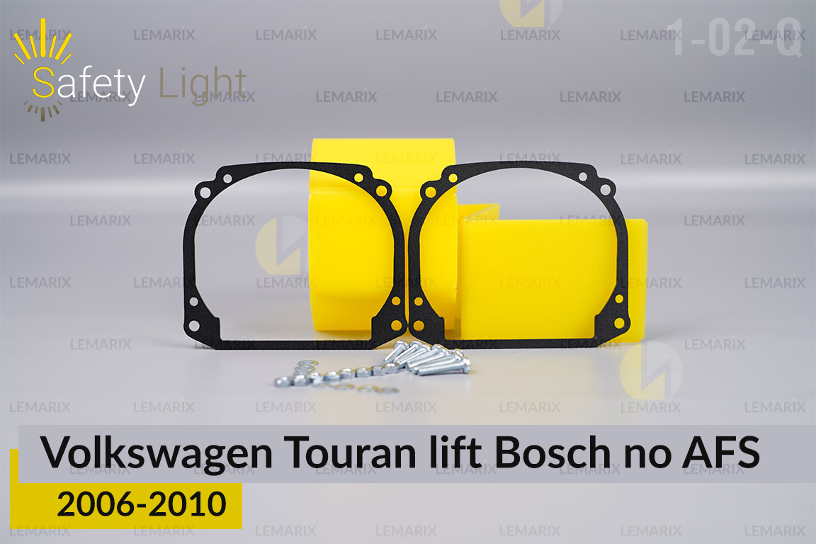 Перехідна рамка для VW Volkswagen Touran Bosch no AFS (2006-2010) рест