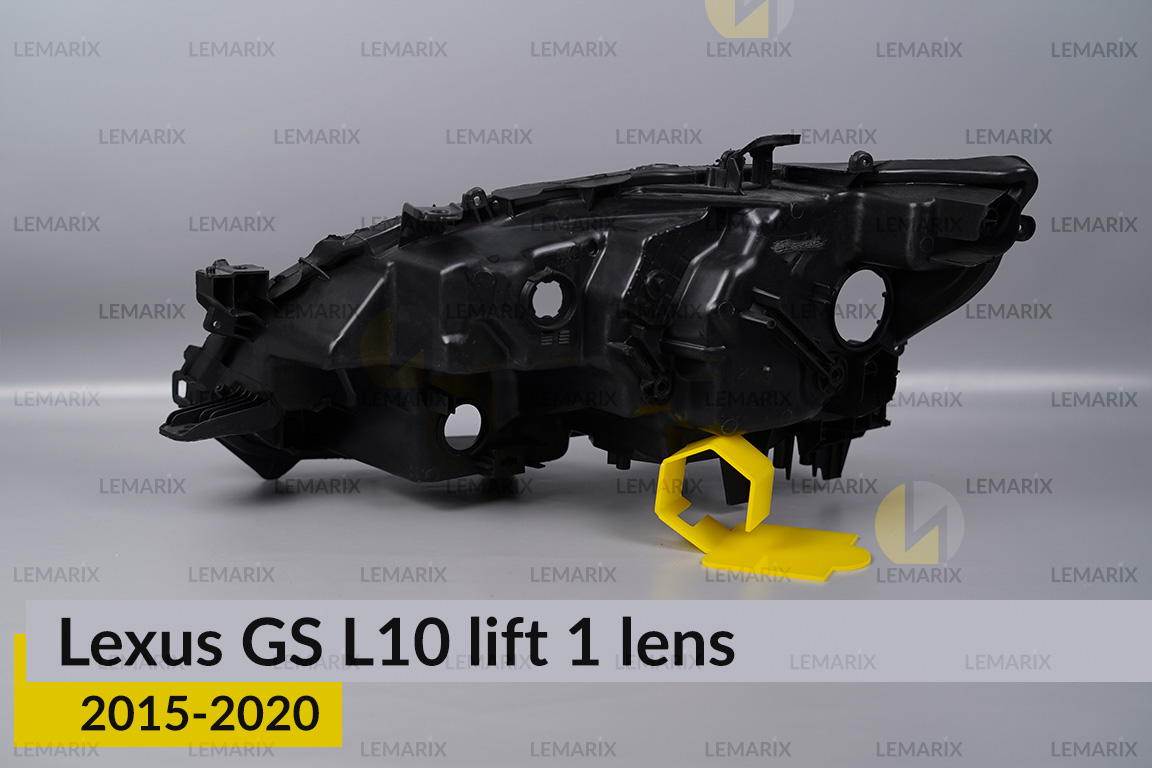 Корпус фары Lexus GS L10 1 линза (2015-2020) рест правый