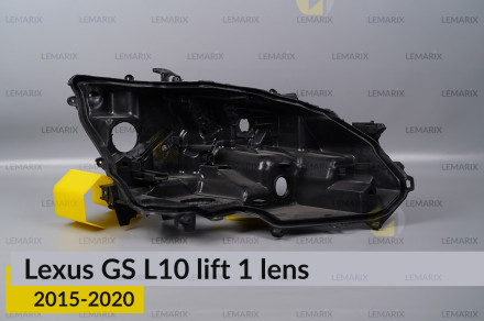 Корпус фари Lexus GS L10 1 лінза (2015-2020) рест правий