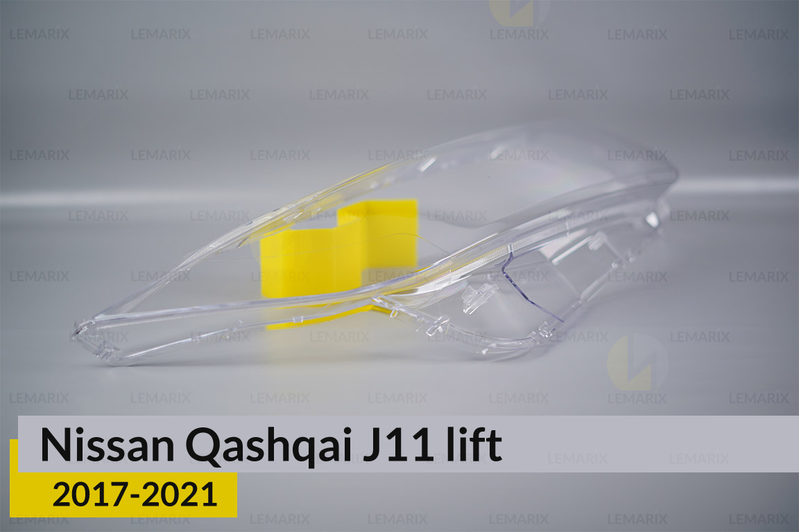Скло фари Nissan Qashqai J11 (2017-2021) рест праве