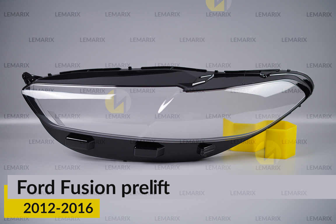 Скло фари Ford Fusion (2012-2016) дорест ліве