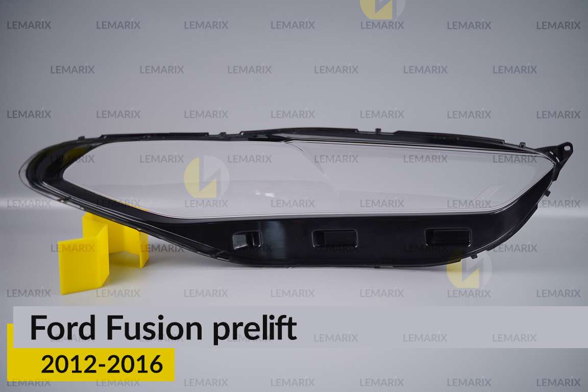 Скло фари Ford Fusion (2012-2016) дорест ліве