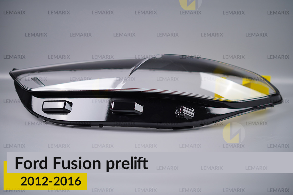 Скло фари Ford Fusion (2012-2016) дорест ліве