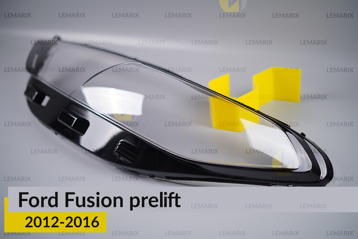 Скло фари Ford Fusion (2012-2016) дорест ліве