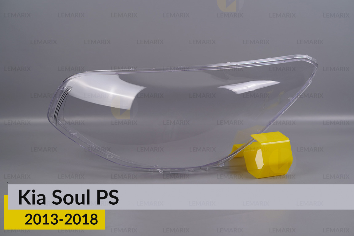 Скло фари Kia Soul PS (2013-2018) ліве