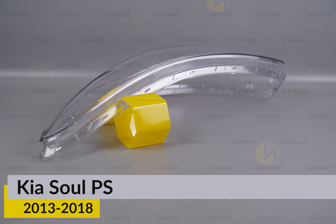 Стекло фары Kia Soul PS (2013-2018) левое