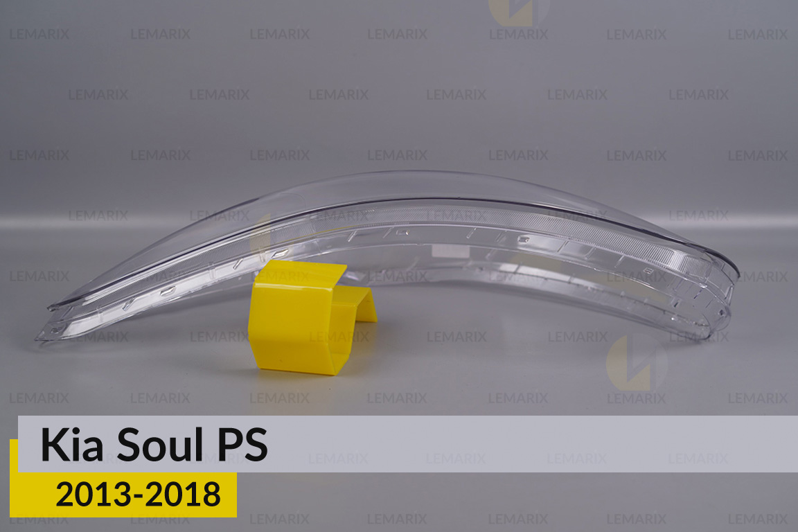 Стекло фары Kia Soul PS (2013-2018) левое