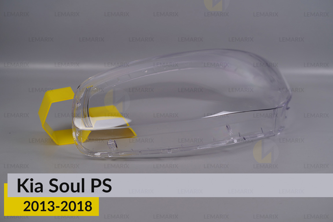 Стекло фары Kia Soul PS (2013-2018) левое