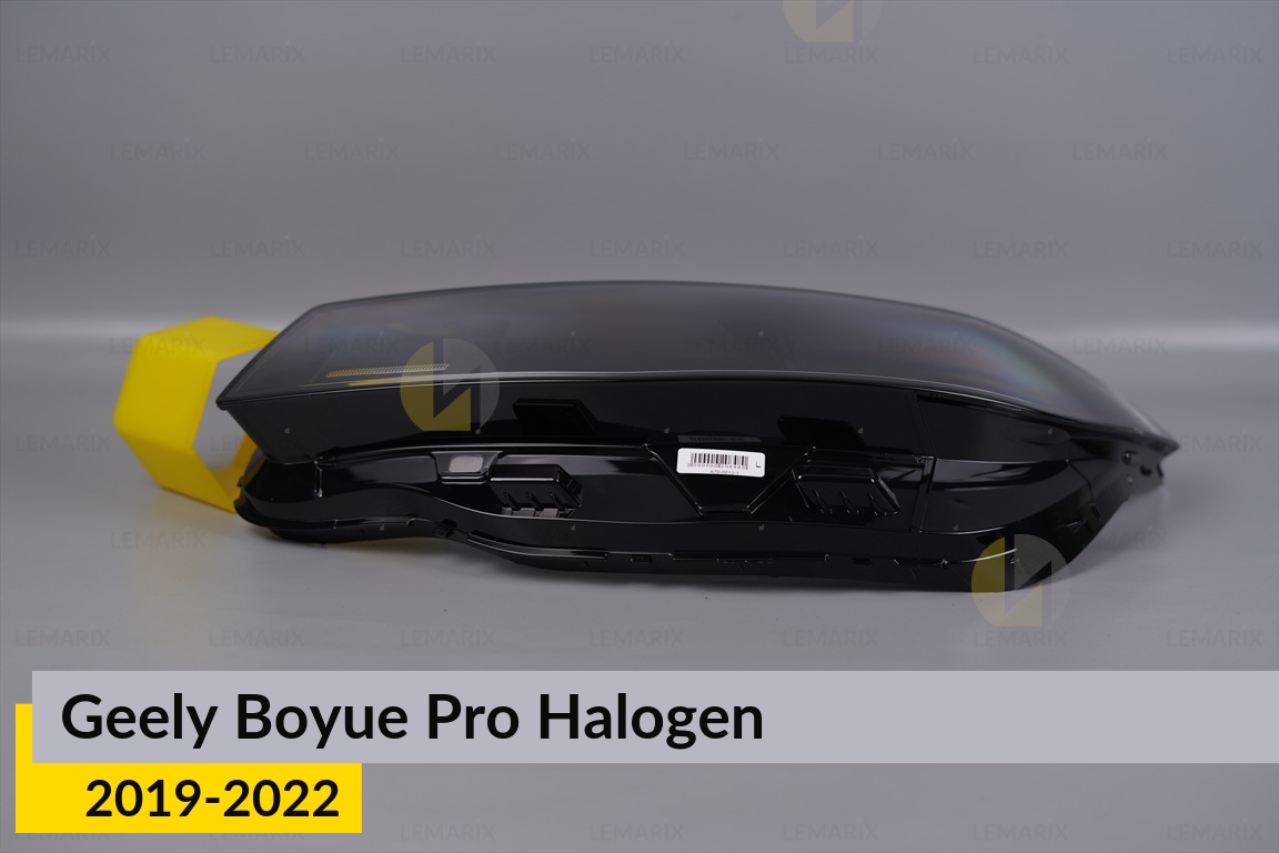 Скло фари Geely Boyue Pro Halogen (2019-2022) ліве