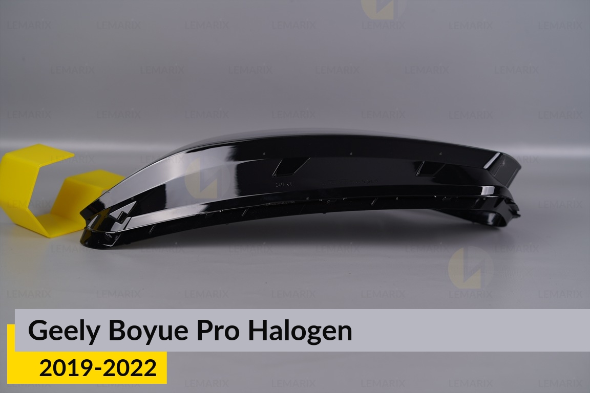 Скло фари Geely Boyue Pro Halogen (2019-2022) ліве