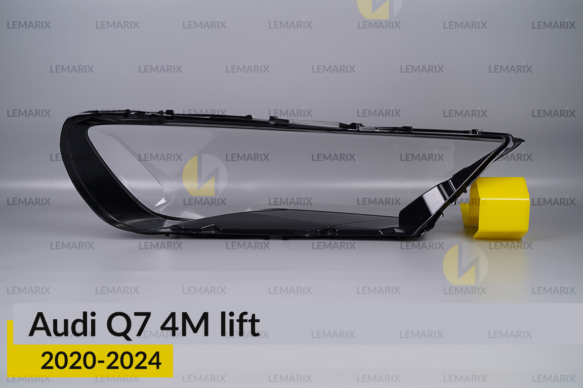 Стекло фары Audi Q7 4M (2020-2024) рест левое