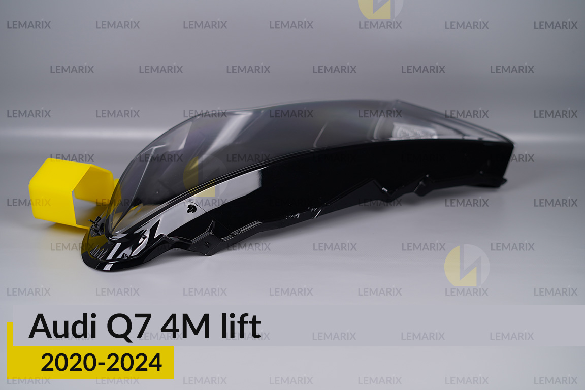 Стекло фары Audi Q7 4M (2020-2024) рест левое
