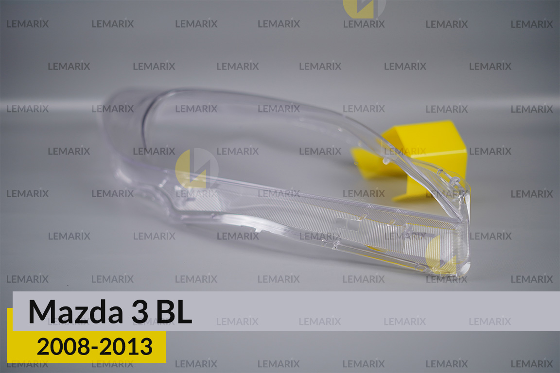 Скло фари Mazda 3 BL (2008-2013) праве