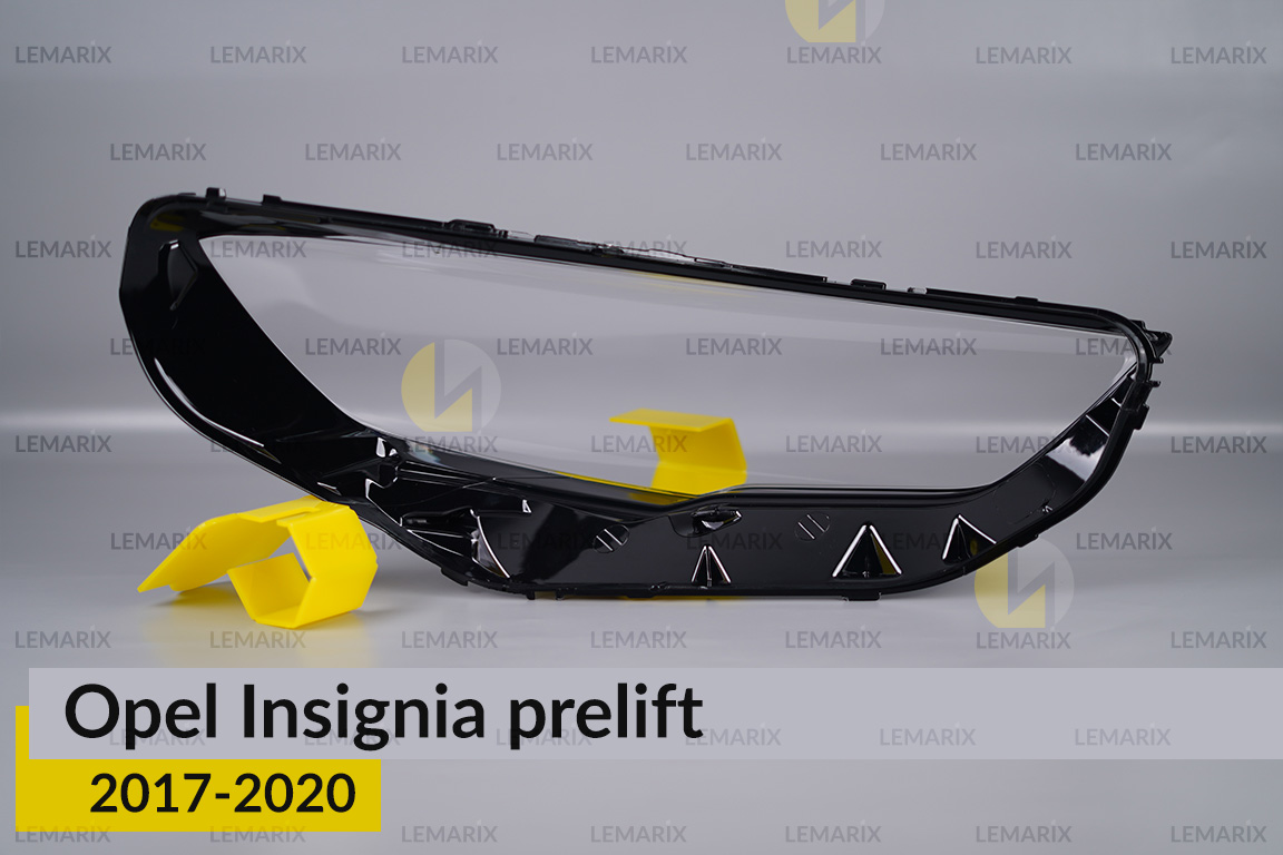 Скло фари Opel Insignia (2017-2020) дорест ліве