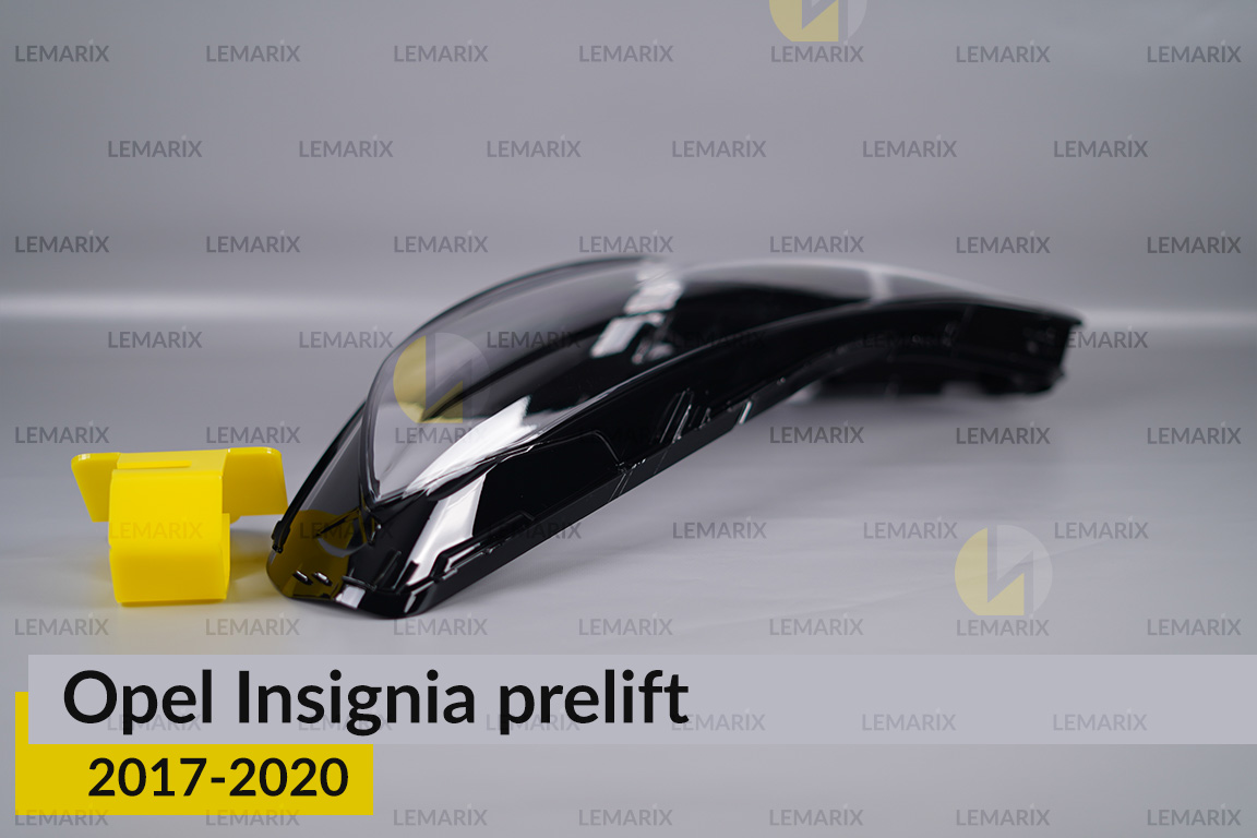 Скло фари Opel Insignia (2017-2020) дорест ліве