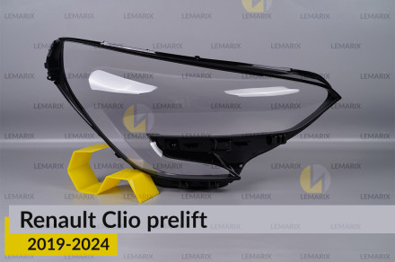 Скло фари Renault Clio (2019-2024) дорест праве